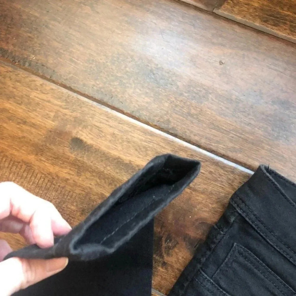 Zara Trafaluc Black Skinny Denim Jeans Size 2 - Picture 4 of 6